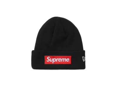 Supreme New Era Box Logo Beanie "Black"