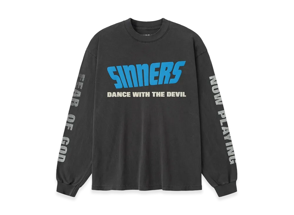 FEAR OF GOD Sinners Long Sleeve Tee "Black"