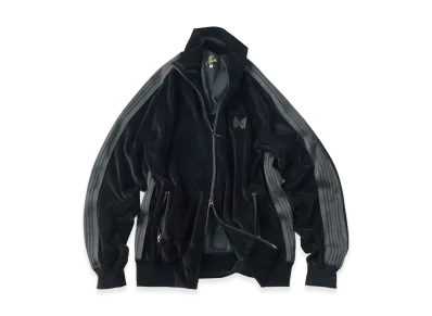 NEEDLES x FREAK'S STORE Track Jacket Velour "Black"