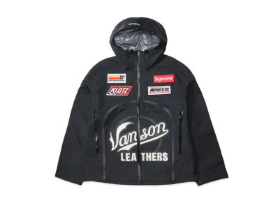 Supreme x Vanson Leathers GORE-TEX Shell Jacket "Black"
