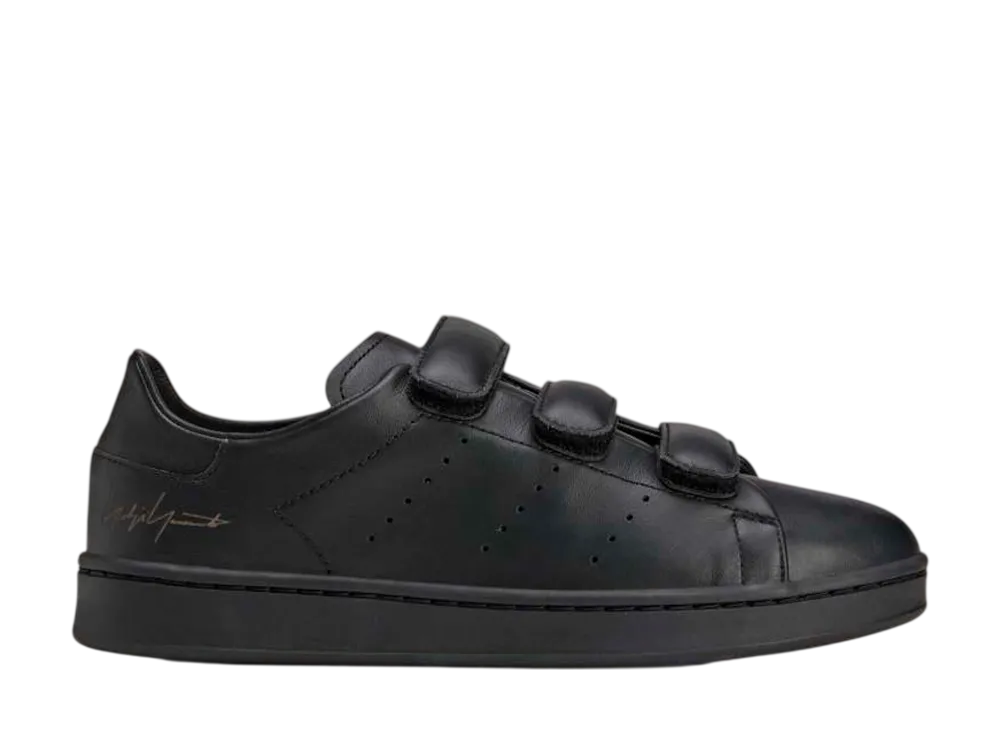 アディダス ワイスリー スタンスミス ベルクロ "トリプルブラック"