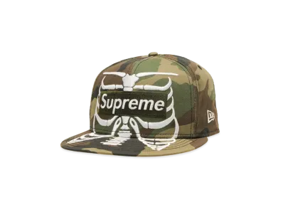 Supreme Bones Box Logo New Era "Camo"