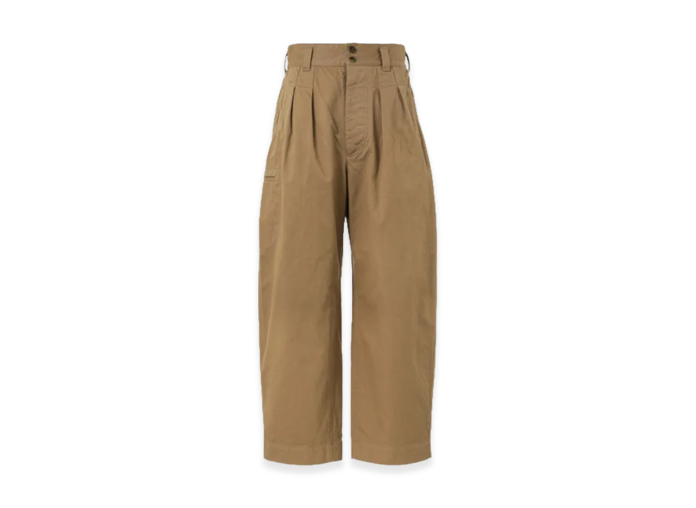 COMME des GARCONS HOMME Cotton Chino Cloth Pants "Beige"