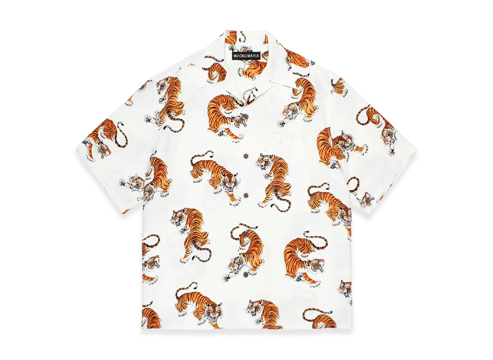 WACKO MARIA Tim Lehi / Hawaiian Shirt "White"