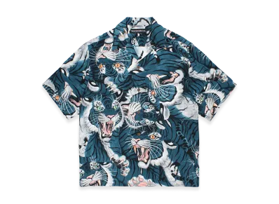 WACKO MARIA Tim Lehi / Hawaiian Shirt "Blue"