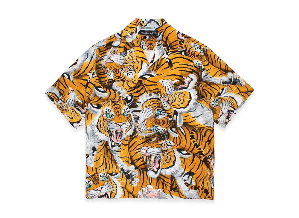 WACKO MARIA Tim Lehi / Hawaiian Shirt "Yellow"