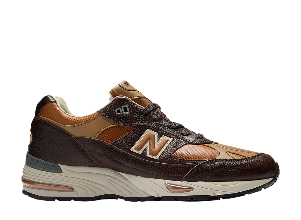 ニューバランス 991V1 メイドインUK "チョコレートプラム/キャラメルカフェ"