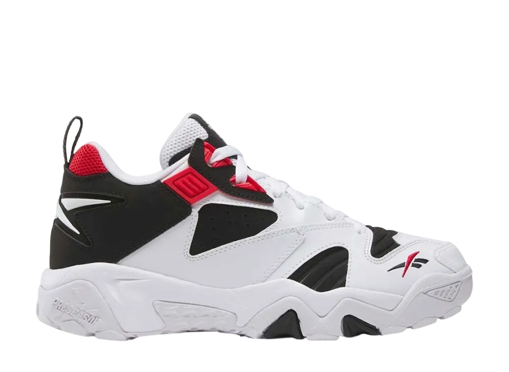 Reebok Brutus Low Retro "Footwear White/Black/Vector Red"