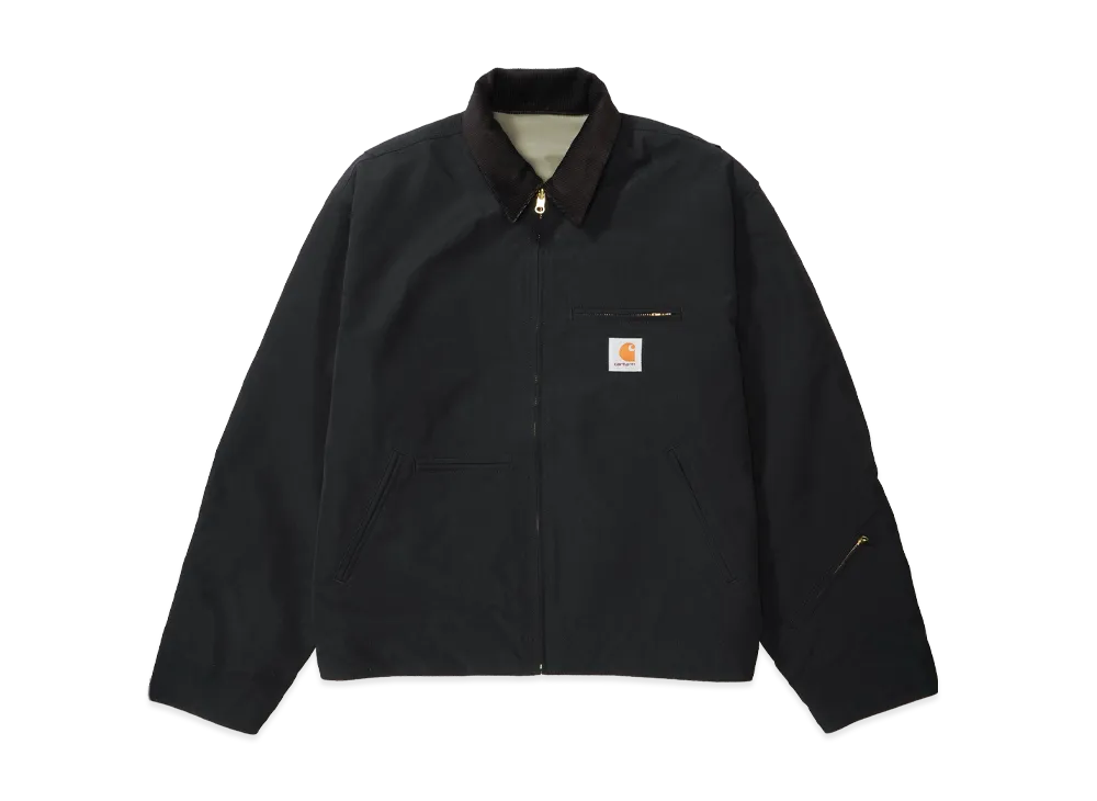 カーハートWIP x インビンシブル ウィズ 中田慎介 リバーシブル デトロイト ジャケット マックス "ブラック/セージ"