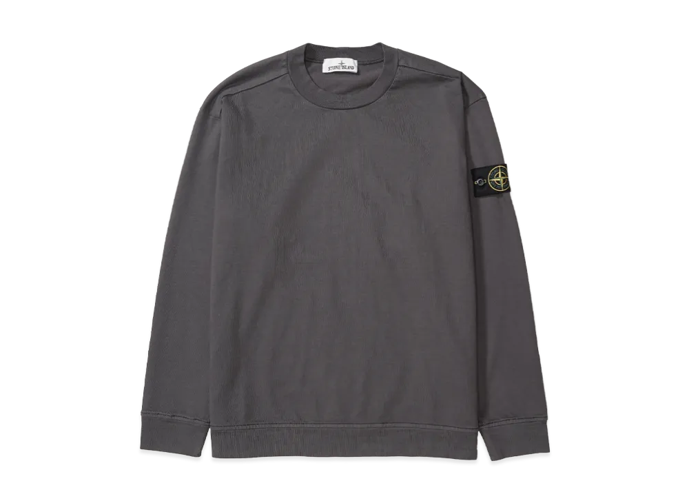 Stone Island 6100043 Heavy Cotton Jersey "Charcoal"