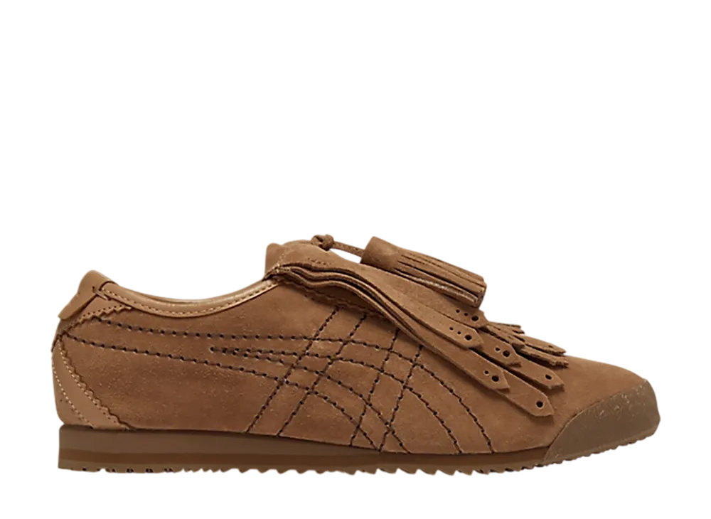 オニツカタイガー メキシコ66 フリンジ "モカブラウン/ダークブラウン"