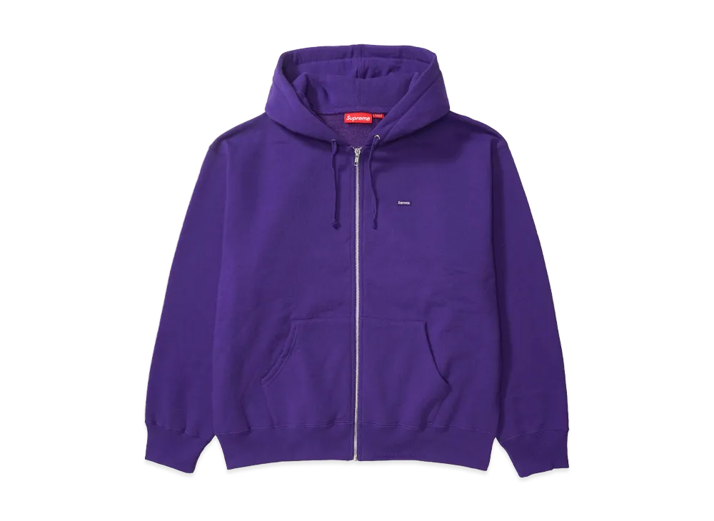 Supreme Small Box Zip Up Hooded Sweatshirt 