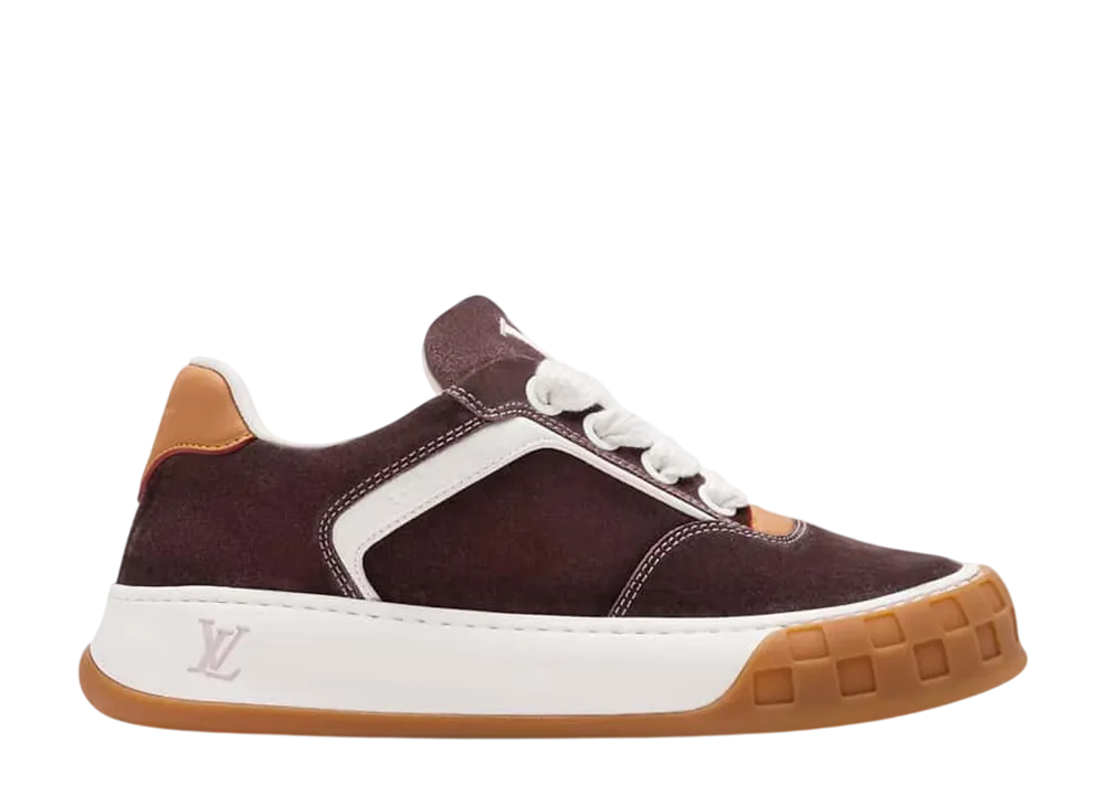 ルイヴィトン LV ティルテッド スニーカー "マロン"