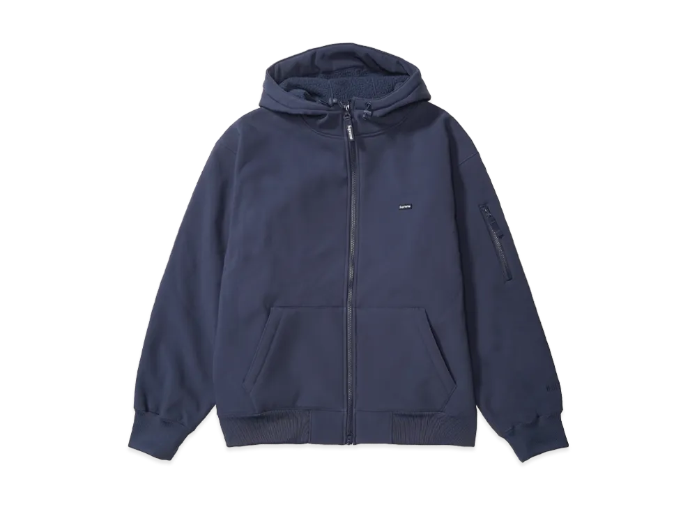 Supreme WINDSTOPPER Zip Up Hooded Sweatshirt "Navy"