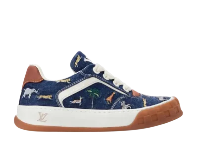 The Darjeeling Limited × Louis Vuitton LV Tilted Sneaker "Blue"