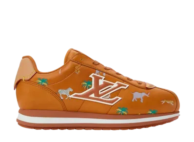 The Darjeeling Limited × Louis Vuitton LV BUTTERSOFT Sneaker "Cognac"