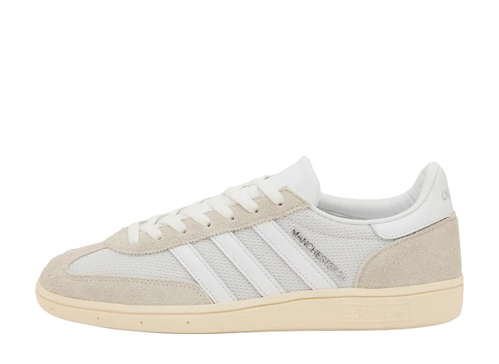 エンド × アディダス マンチェスター メイドイン ジャーマニー "フットウェアホワイト/クリームホワイト" (シリアルナンバーあり/500足限定)