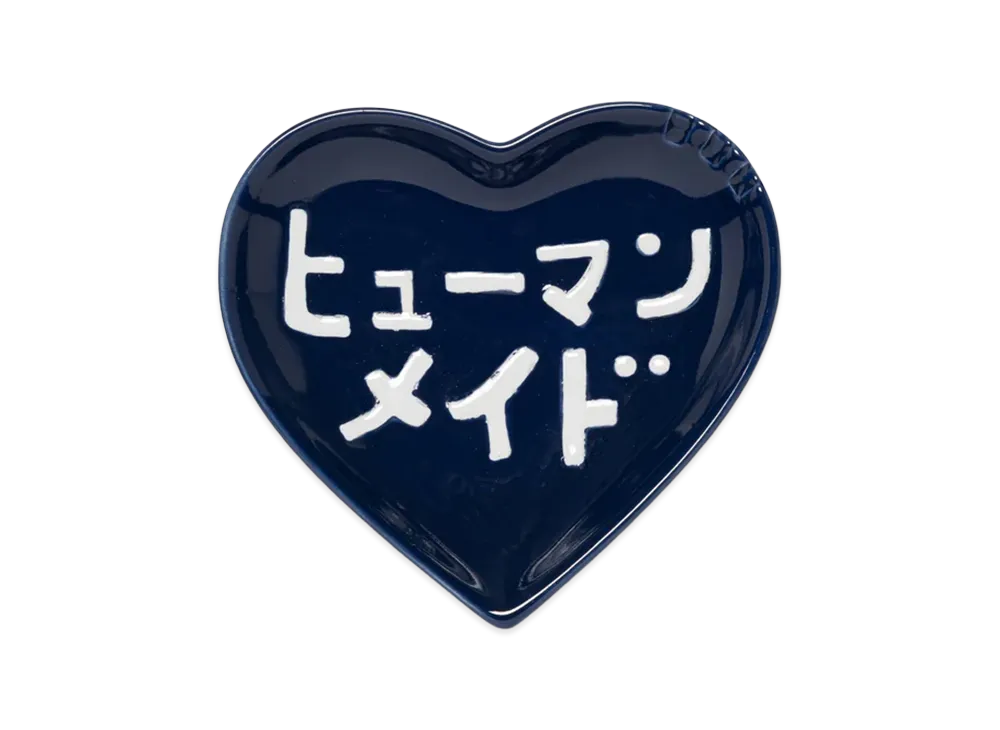 HUMAN MADE x KEIKO SOOTOME Heart Ceramic Tray "Navy"