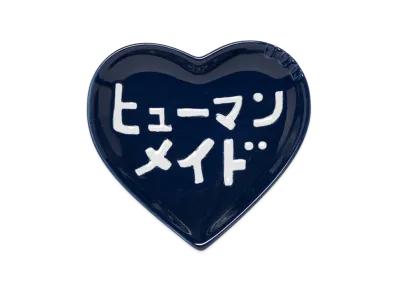 HUMAN MADE x KEIKO SOOTOME Heart Ceramic Tray "Navy"