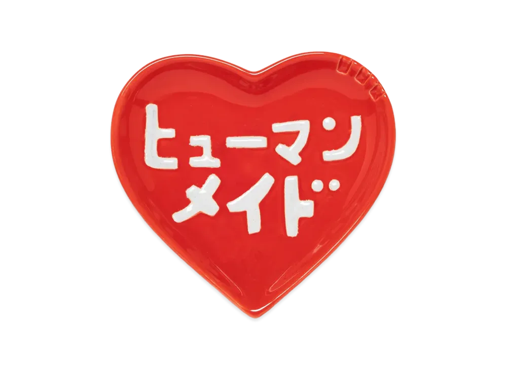 HUMAN MADE x KEIKO SOOTOME Heart Ceramic Tray "Red"