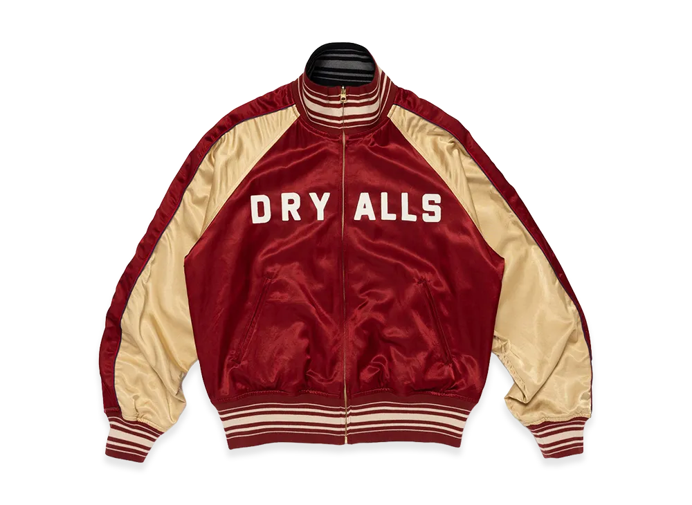 HUMAN MADE Reversible Satin Jacket "Burgundy"
