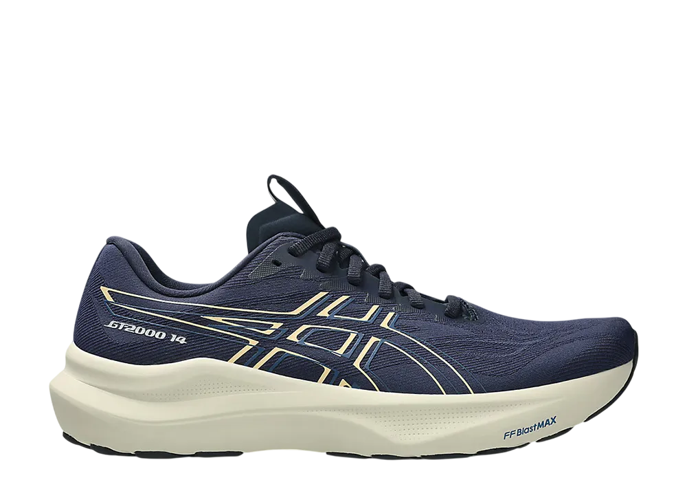 アシックス GT2000 14 "ミッドナイト/ライトオレンジ" (エクストラワイド)