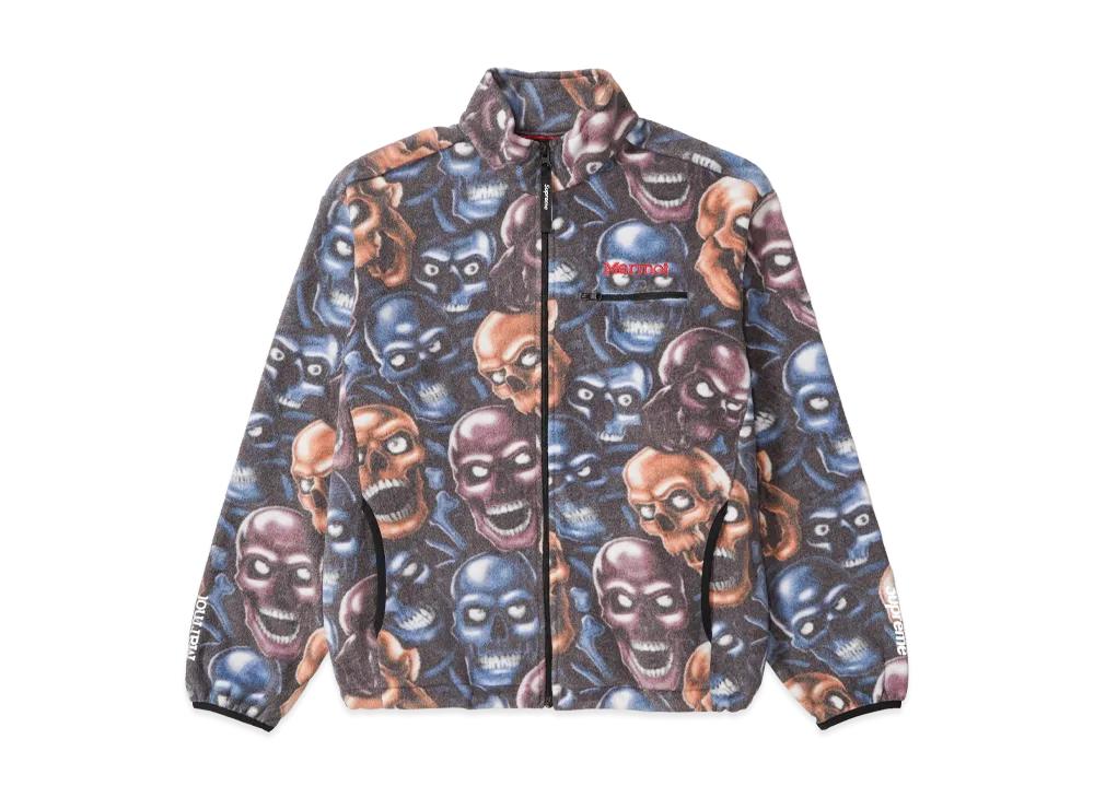 Supreme x Marmot Fleece Jacket "Skull Pile"