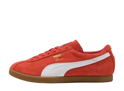 Puma Brasil Leather "Candy Apple/PUMA White"