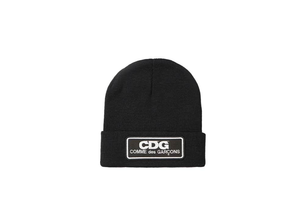 COMME des GARCONS CDG Logo Beanie "Black"