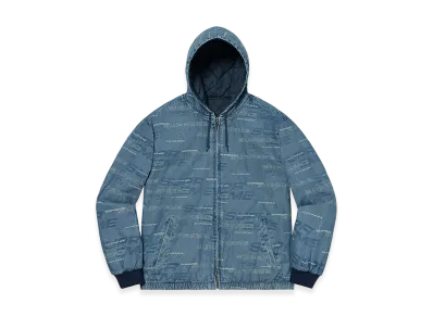 Supreme Reversible Dimensions Logo Denim Work Jacket "Blue"