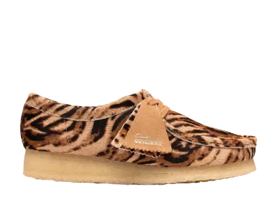 Clarks Women's Wallabee "Tiger Print"