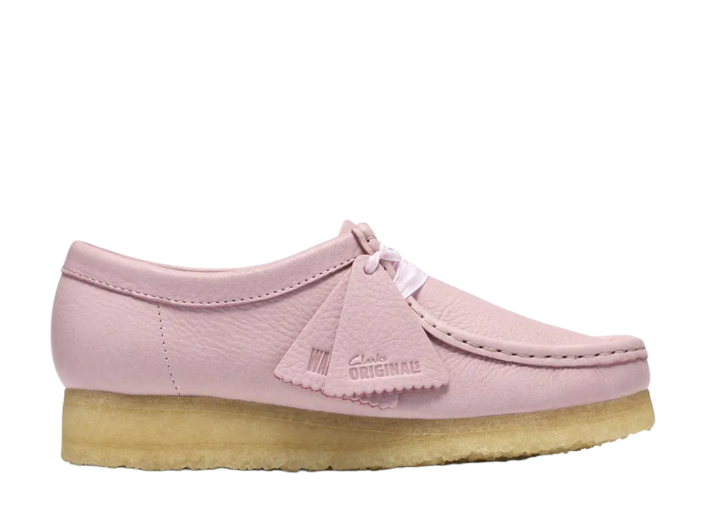 クラークス ウィメンズ ワラビー "ベビーピンクレザー"