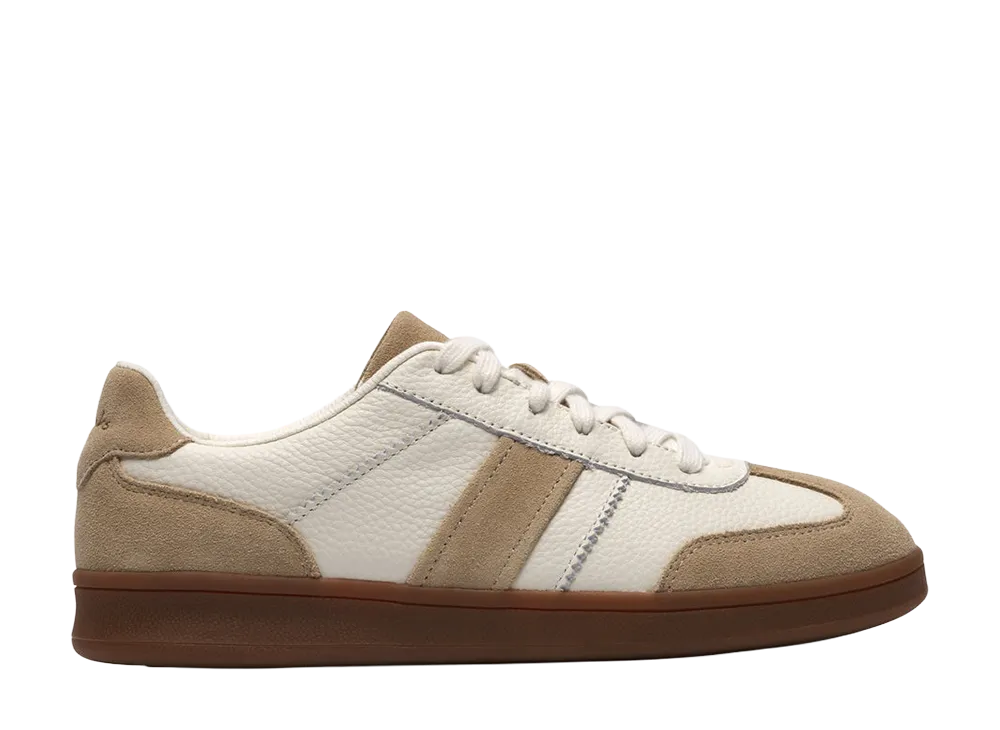 クラークス ウィメンズ セコスピード "ホワイトコンビレザー"