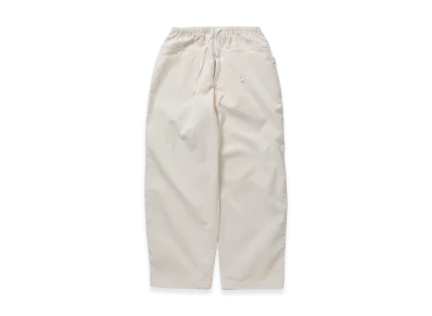 COMOLI Corduroy Drawstring Pants "White"