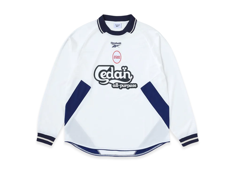 SEDAN ALL-PURPOSE x Reebok L/S Game Shirt "Off White"