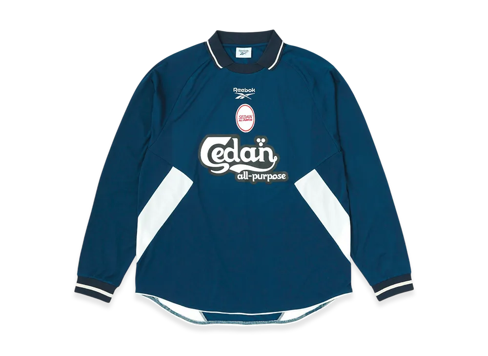SEDAN ALL-PURPOSE x Reebok L/S Game Shirt "Navy"