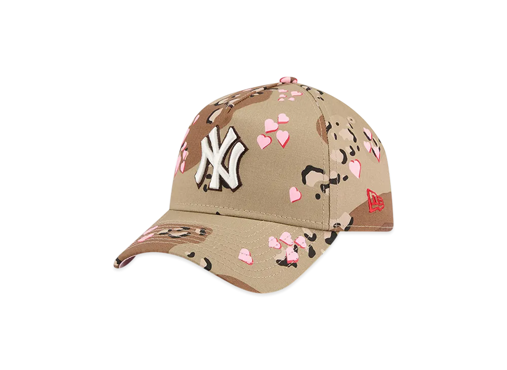 NEW ERA 9Forty A-Frame Camo Hearts New York Yankees "Desert Camo"