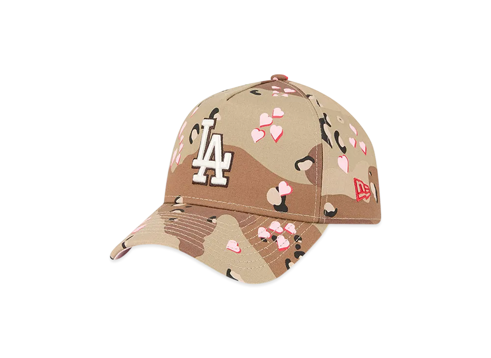 NEW ERA 9Forty A-Frame Camo Hearts Los Angeles Dodgers "Desert Camo"
