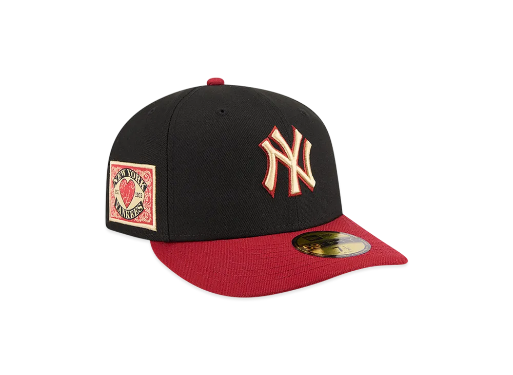 NEW ERA PC 59Fifty Team Cards New York Yankees "Black/Red"