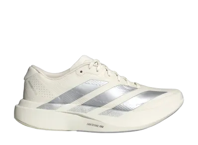 adidas Women's Adizero EVO SL Woven "Core White//Halo Silver"
