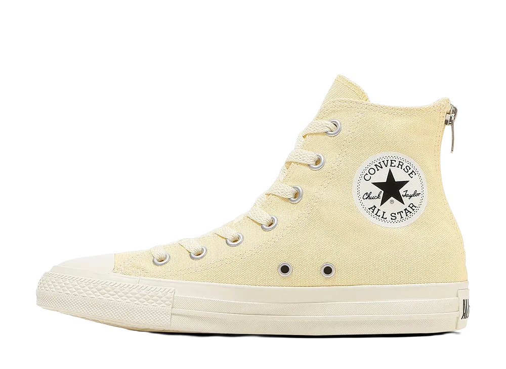 コンバース オールスター バックジップ ハイ "クリーム"