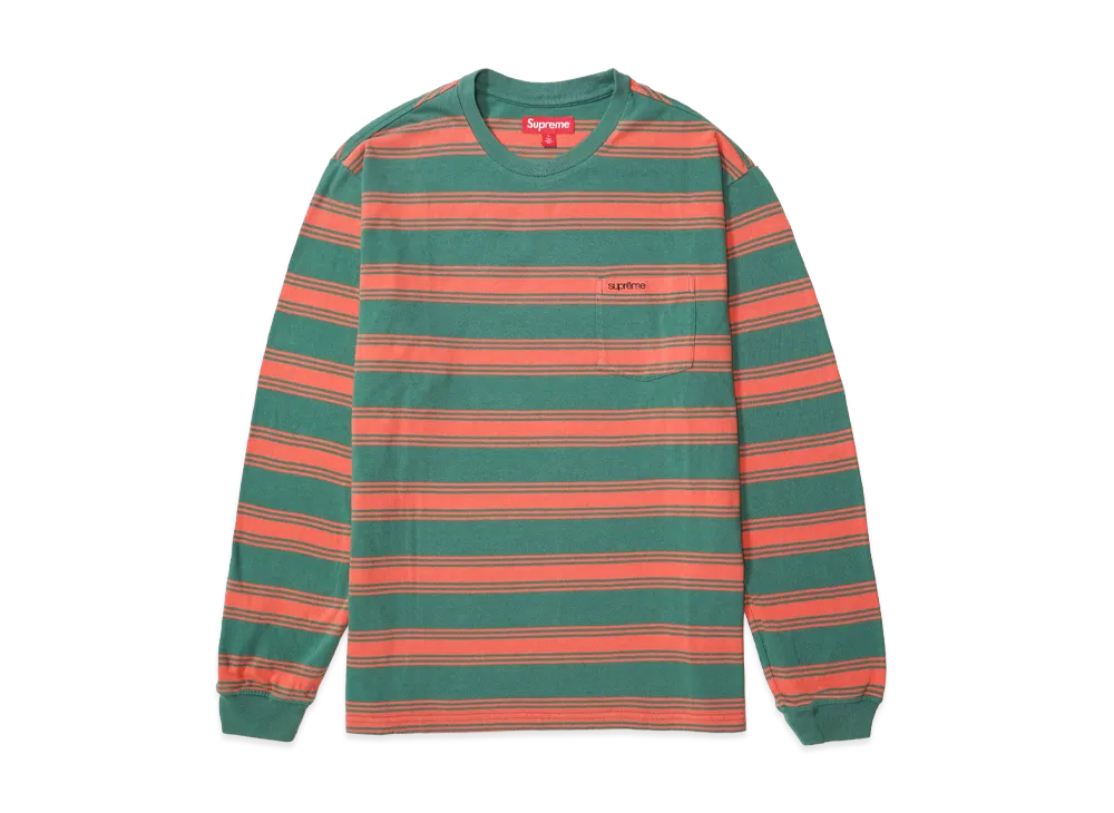 Supreme Stripe Pocket L/S Top 