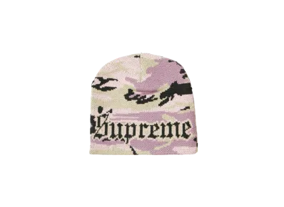 Supreme x Chicago White Sox x New Era Beanie "Pink Camo"