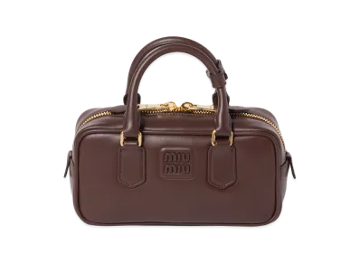 MIU MIU Arcadie Leather Bag "Brown"