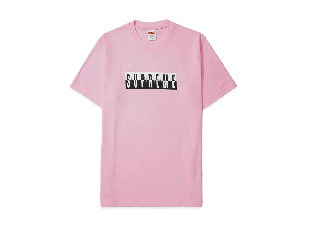 Supreme Split Tee "Light Pink"