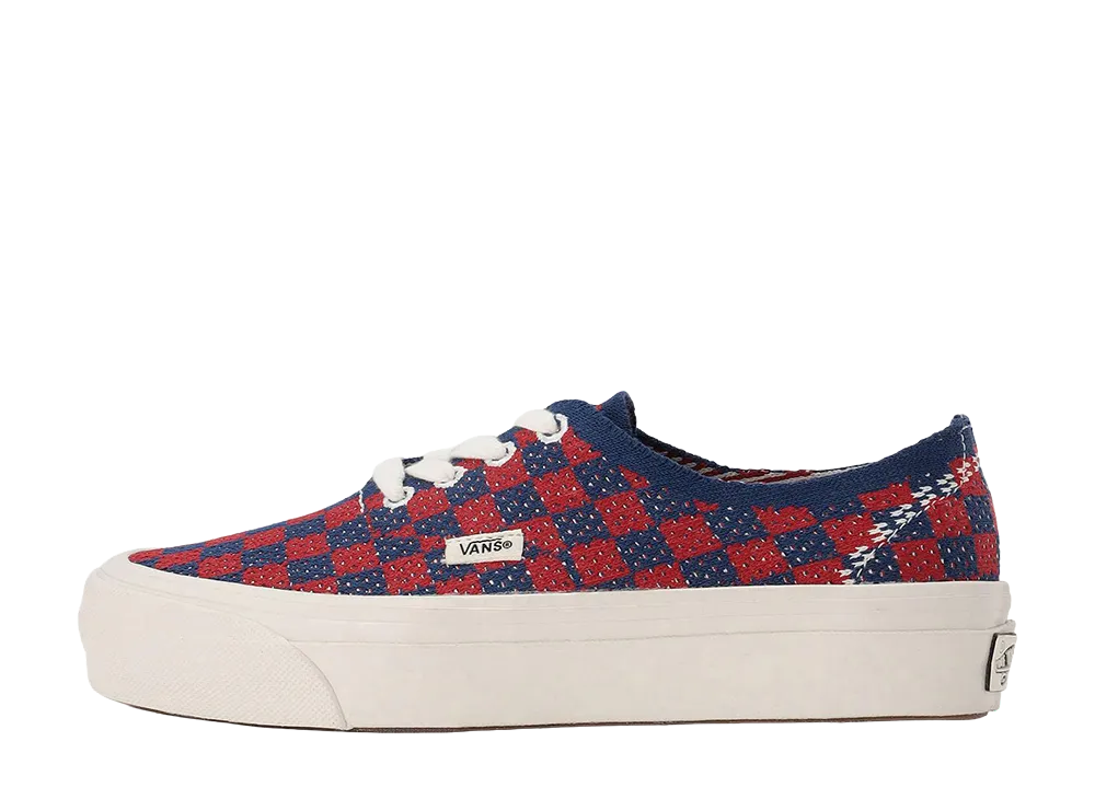 バンズ プレミアム オーセンティック44 EK "パンクチェックレッド/ブルー"