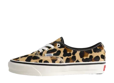 Vans Premium Authentic Pony Hair "Marshmallow/Leopard"
