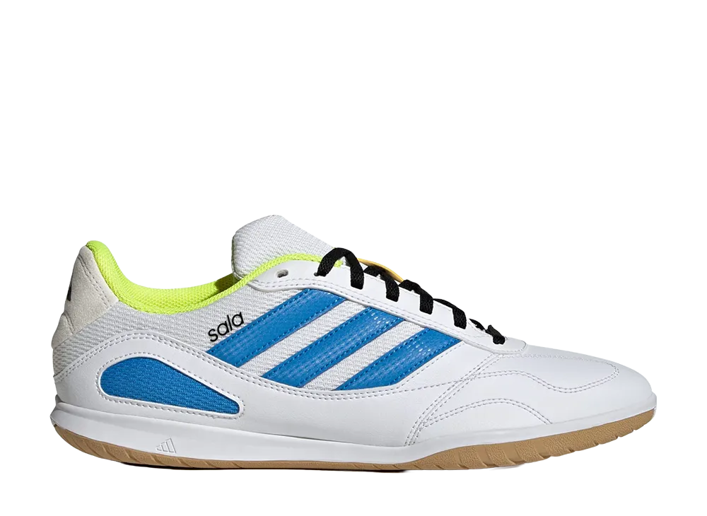アディダス スーパーサラ コンペティション3 IN "クラウドホワイト/ルシッドレイブルー/ソーラーイエロー"