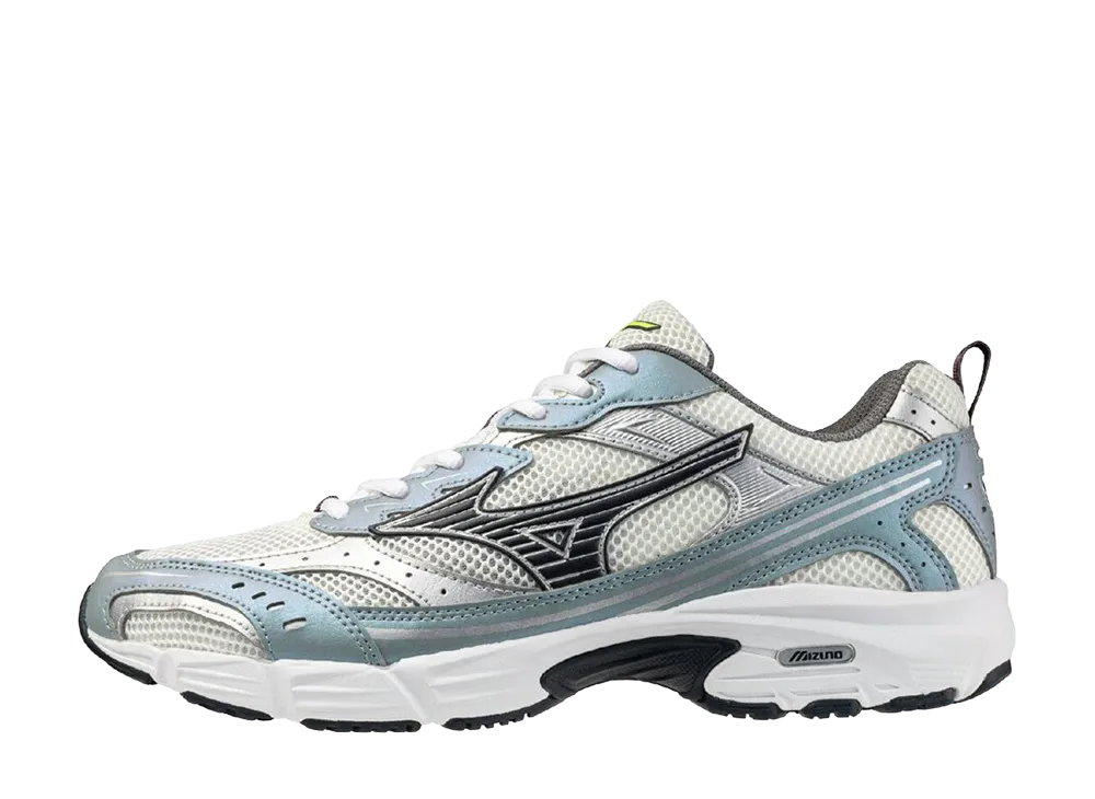 ミズノ MXR "オフホワイト/ライトブルー/メタリックシルバー"
