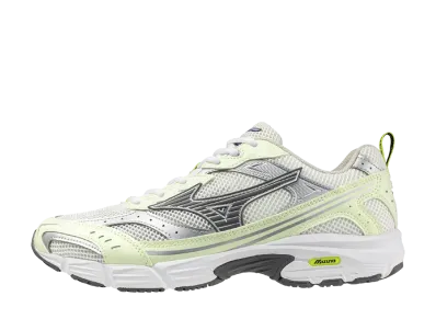 Mizuno MXR "Off White/Lemon Yellow/Metallic Silver"